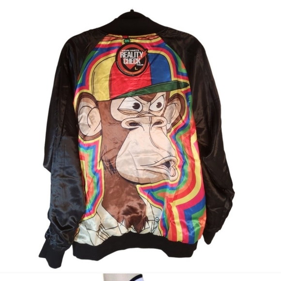 Kevin Hart Reality Check Tour VIP Satin Varsity Jacket UNISEX Size Large - Picture 3 of 16